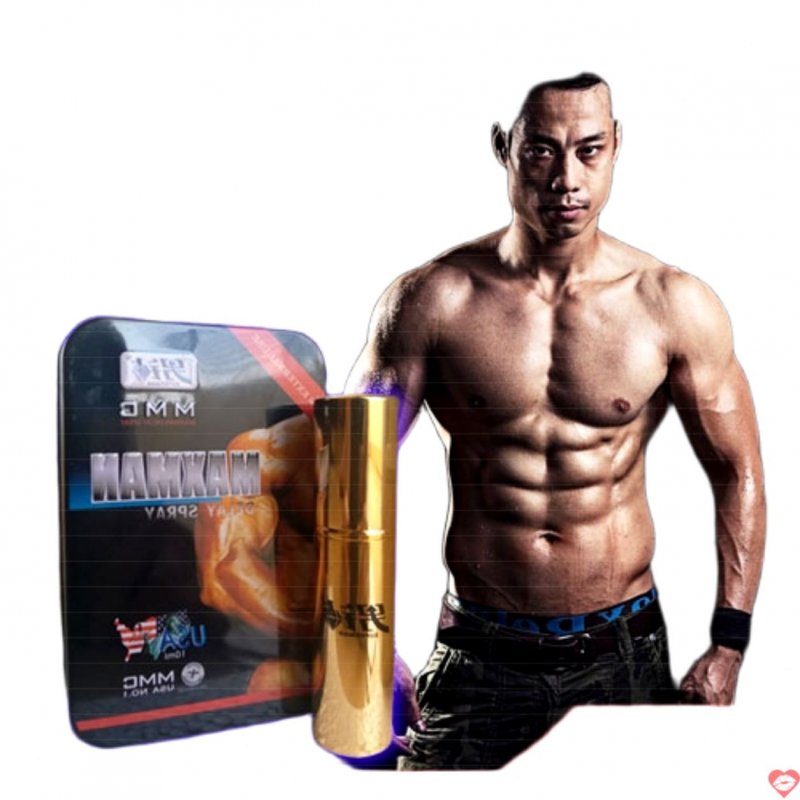 Chai xịt Maxman kéo dài thời gian tăng khoái cảm an toàn 