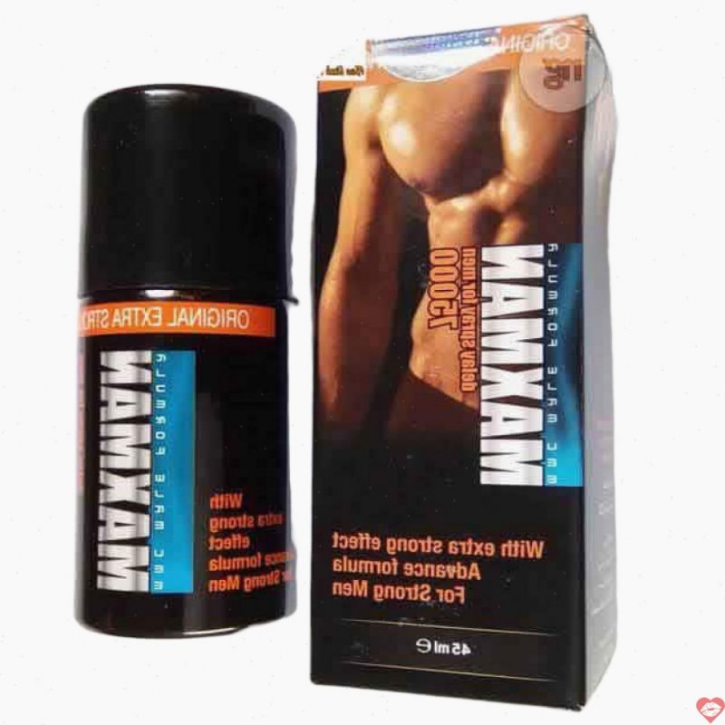 Maxman 75000 New 2019 - Chai xịt tăng cường sinh lý, kéo dài cực đỉnh 