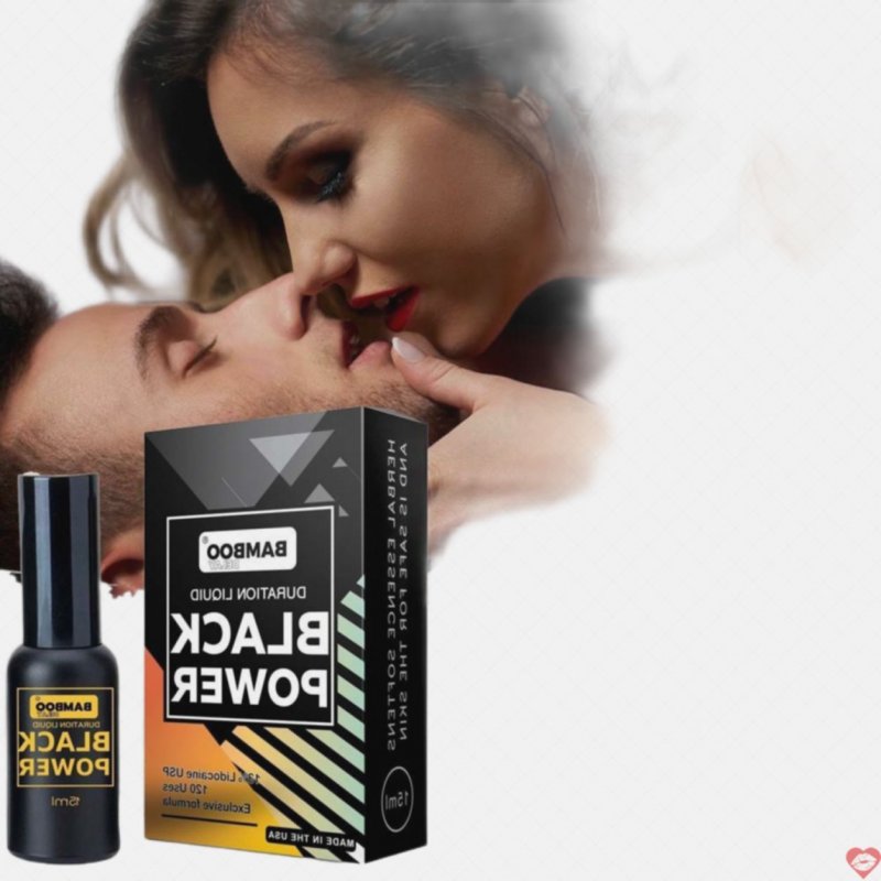 Chai xịt kéo dài Bamboo USA Black 15ml 13% – An toàn, hiệu quả 