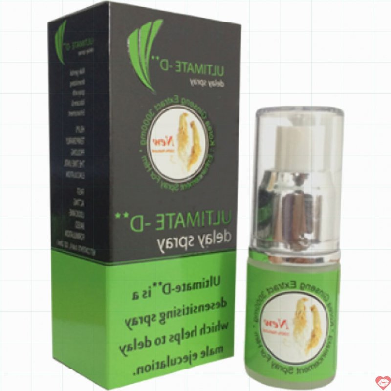 Xịt Kéo Dài Xuất Tinh Ultimate D Nhân Sâm Anh Quốc Tăng Cường Sức Mạnh Nam 