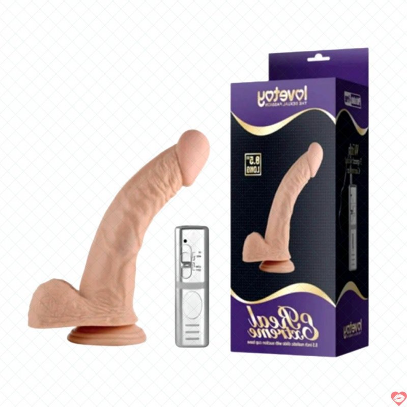 Dương vật giả Lovetoy Real Extreme 8.5  an toàn, siêu mềm 