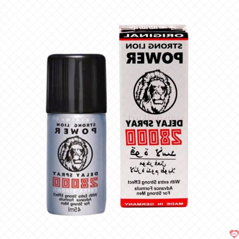 Chai Xịt Original Strong Lion Power Delay Spray 28000 - Kéo Dài Thời Gian - 45ml