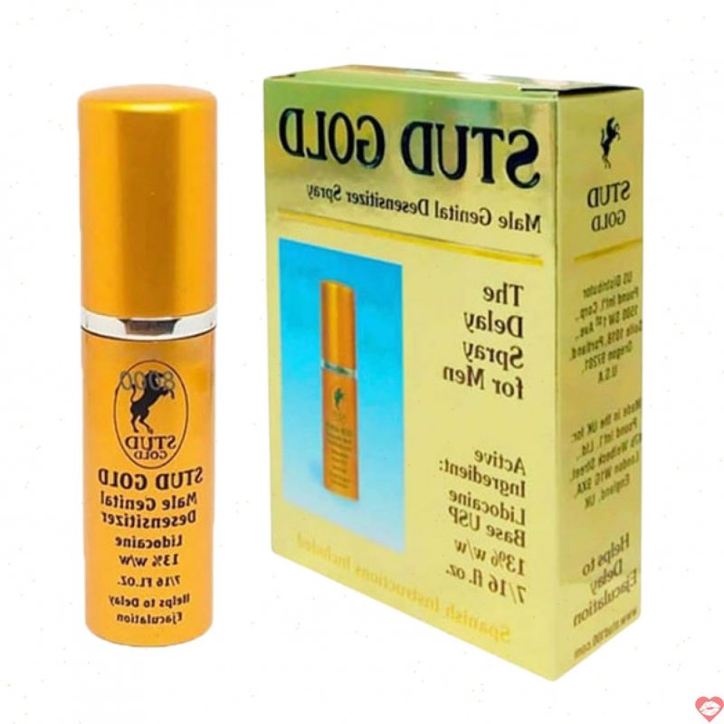 Chai Xịt Anh Stud Gold – Kéo Dài Thời Gian – 12ml