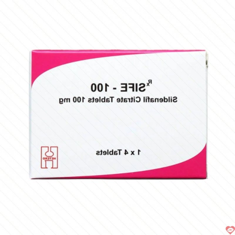 Viên uống cường dương Sife 100mg tăng sinh lý mạnh mẽ hộp 4 viên 