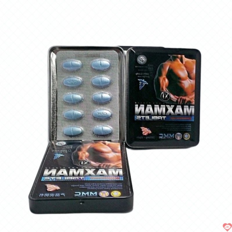 Maxman USA viên uống tăng cường sinh lý, kéo dài thời gian yêu 