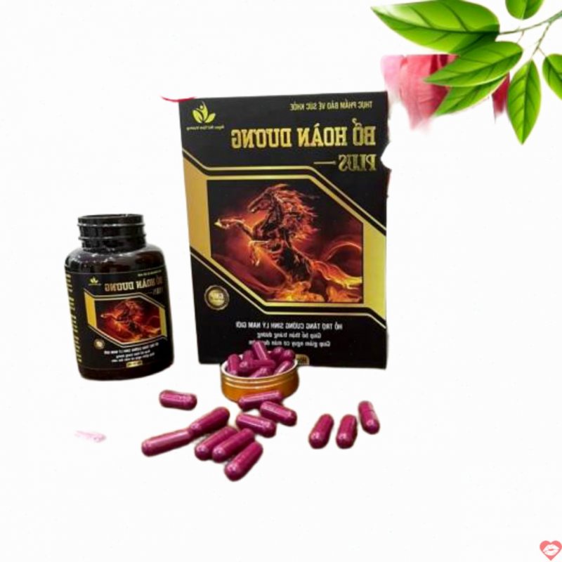 Thảo dược tăng cường sinh lý nam Bổ hoàng dương plus chất lượng cao 