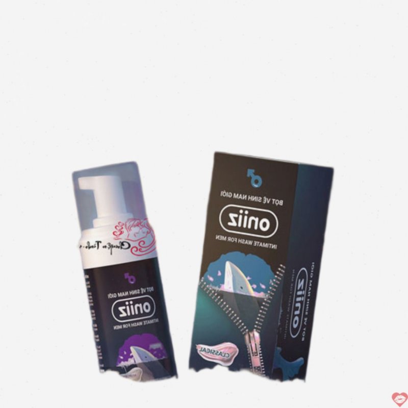 Bọt vệ sinh nam Oniiz 100ml thơm mát sạch sẽ tự tin đón ngày mới 