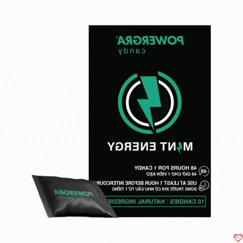 Kẹo bạc hà Powergra Mint Energy tăng cường sinh lý nam hiệu quả 