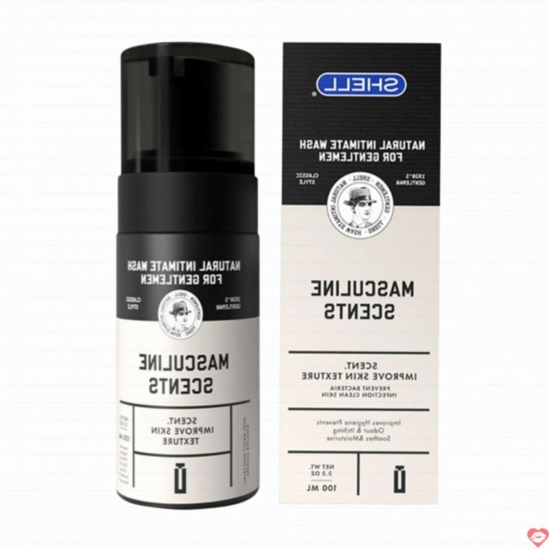 Dung dịch vệ sinh nam Shell dạng bọt thơm mát, kháng khuẩn, quyến rũ 