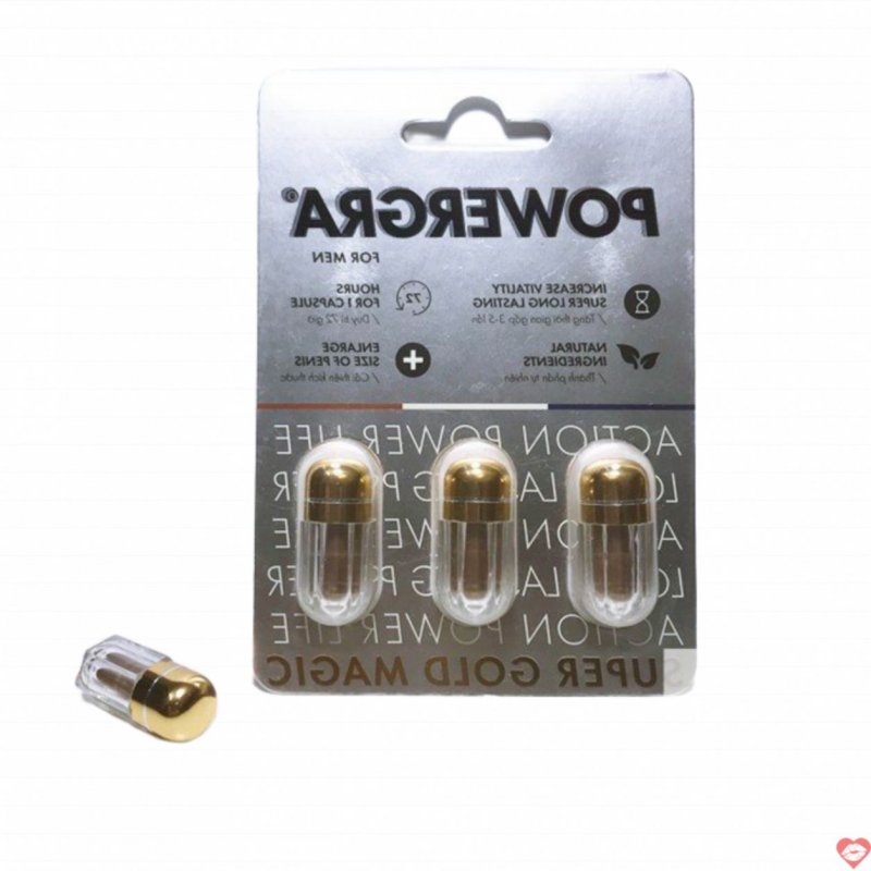 Powergra tăng sinh lực nam giới viên uống hiệu quả bền bỉ 