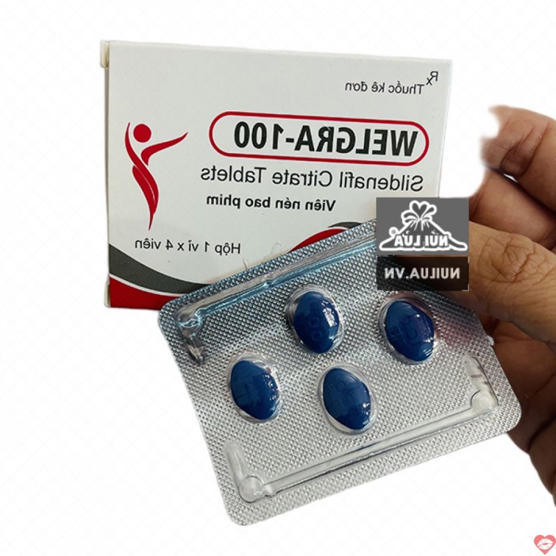 Thuốc cường dương Welgra 100mg Hỗ trợ tăng cường sinh lực nam 