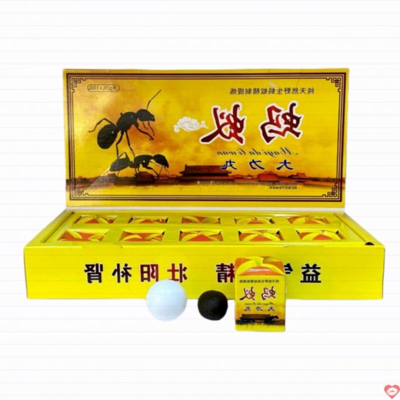 Viên uống Kiến Càng Đen Tây Tạng tăng sinh lý nam - hộp 10v chính hãng 