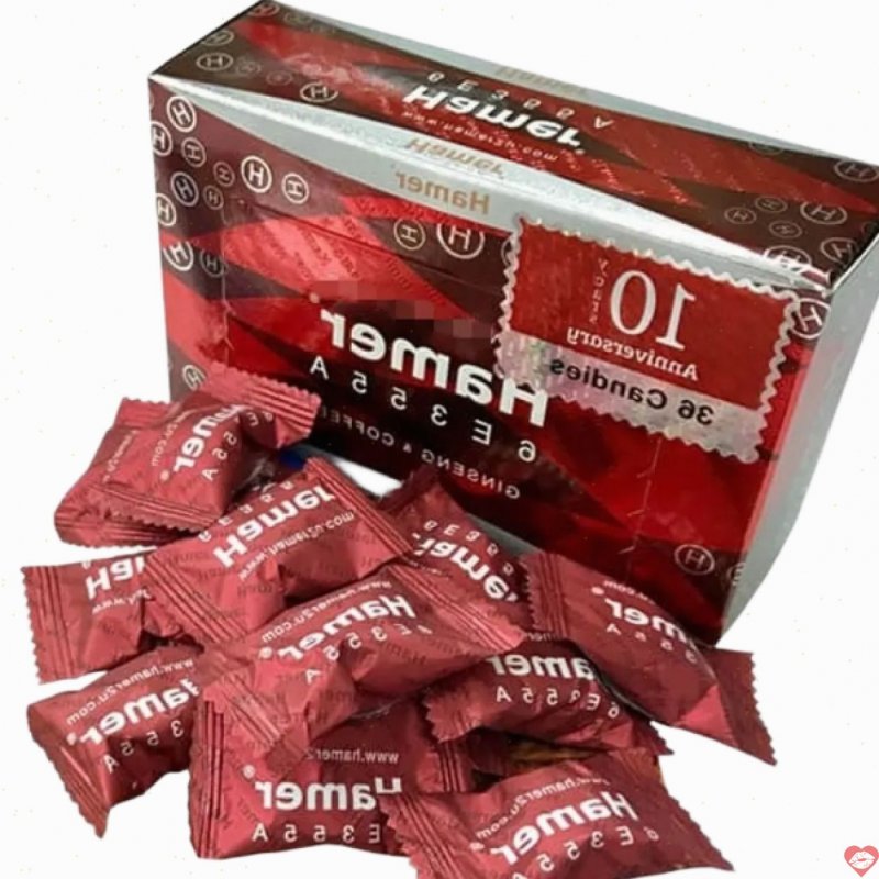 Kẹo sâm Cafe Hammer 6E355A tăng cường sinh lực nam giới hiệu quả 