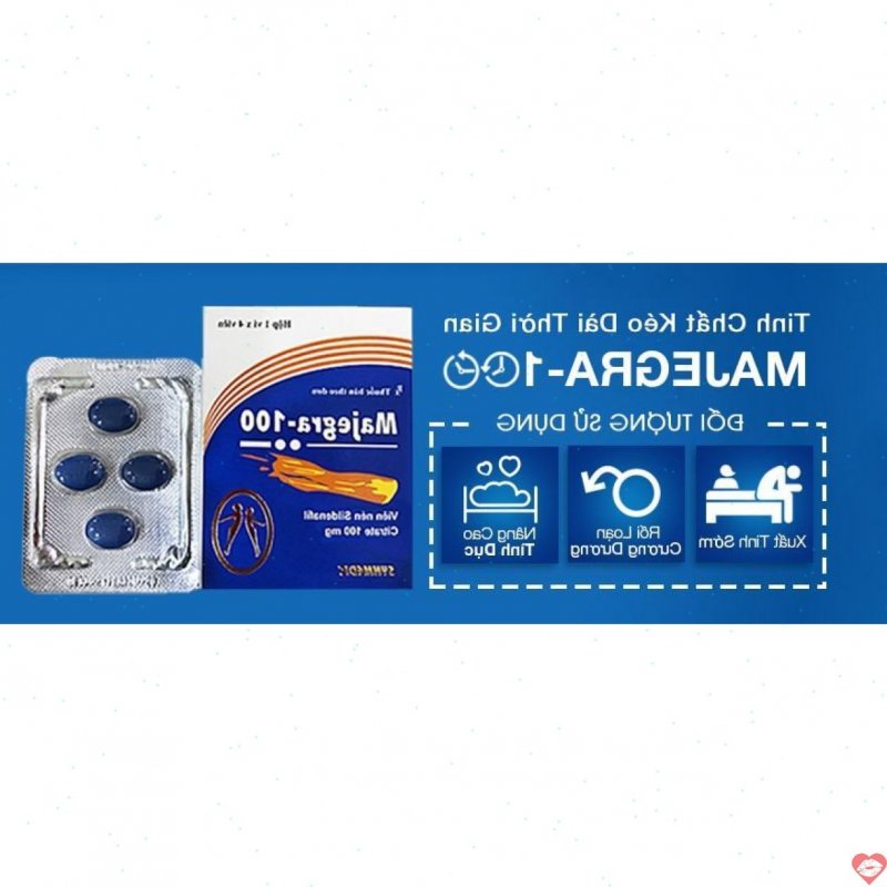 Cương dương Majegra 100mg tăng cường sức mạnh kéo dài lâu 