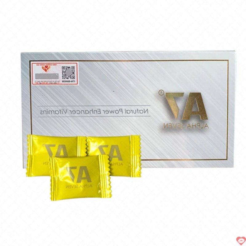 Kẹo A7 USA Chính Hãng Tăng Cường Sinh Lực Hộp 10 Viên Giá Tốt 