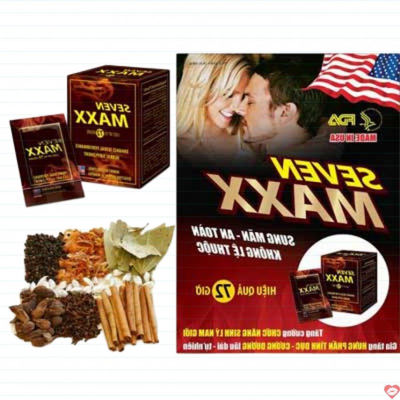 SL13 Tăng cường sinh lý nam tự nhiên Sevenmax cao cấp