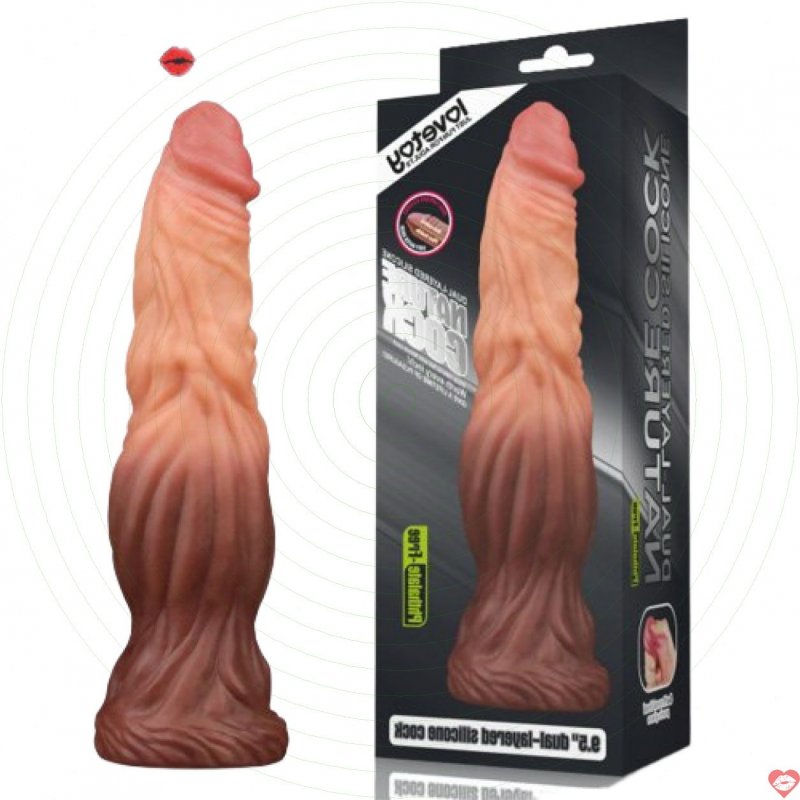 Dương vật giả gân silicone mềm mại kích thích cực đỉnh cho người lớn 
