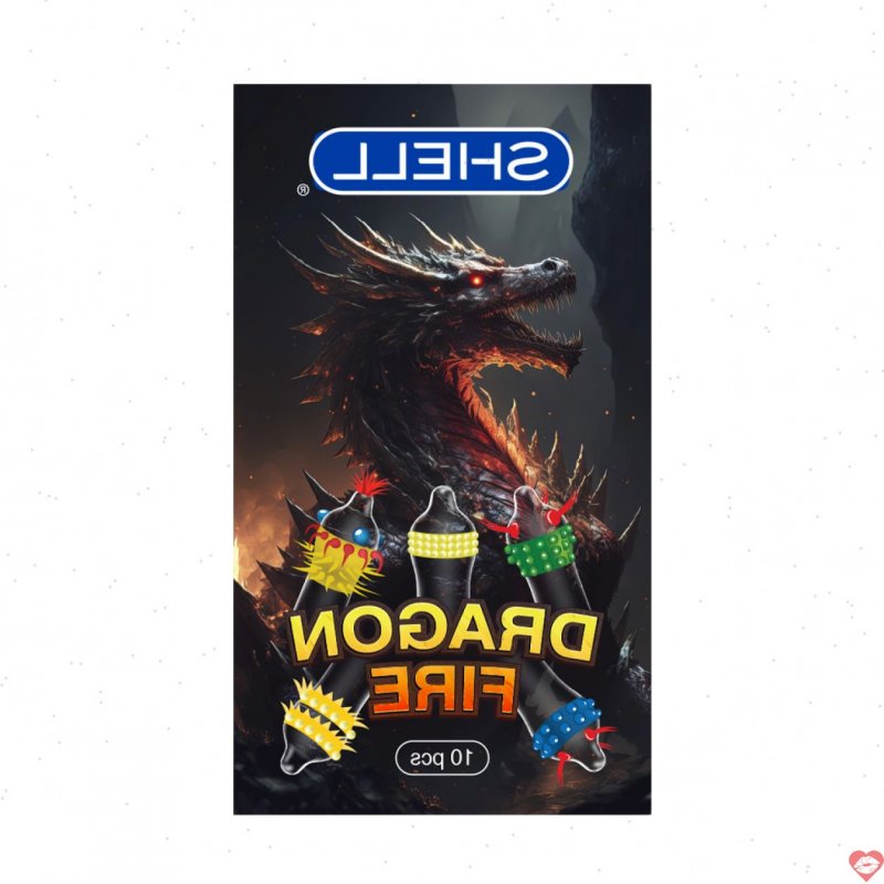 Bao cao su Shell Dragon Fire cao cấp kích thích mạnh mẽ hâm nóng chuyện yêu 