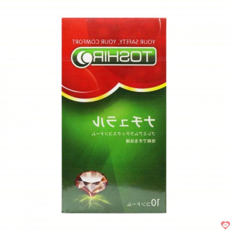Bao cao su mỏng trơn Toshiro hộp 10 cái gel bôi trơn tự nhiên 