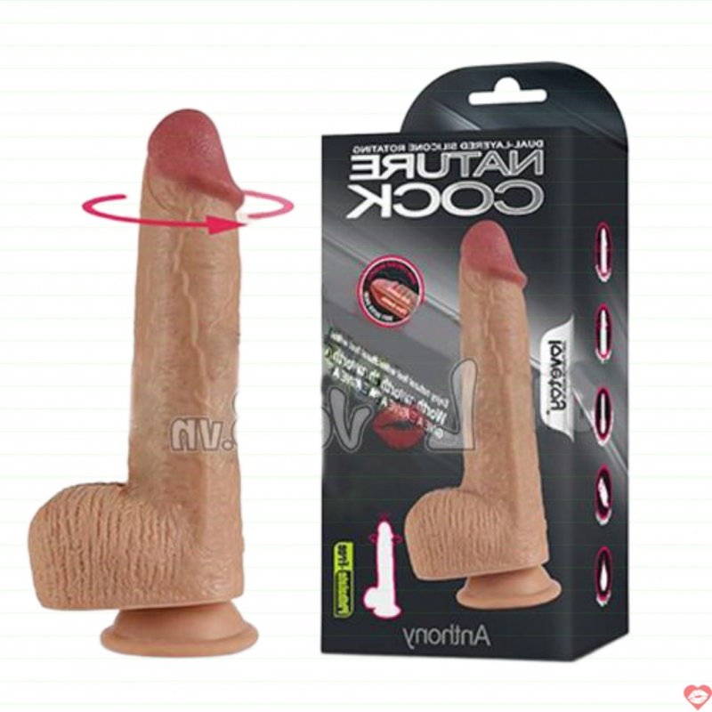 Dương vật silicon mềm mại Lovetoy Anthony rung ngoáy kích thích 