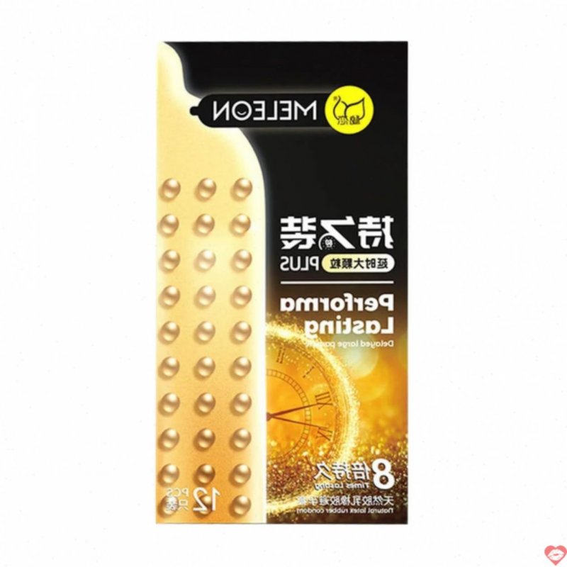 Bao cao su Meleon Performa kéo dài 8 lần hạt nổi tăng khoái cảm 
