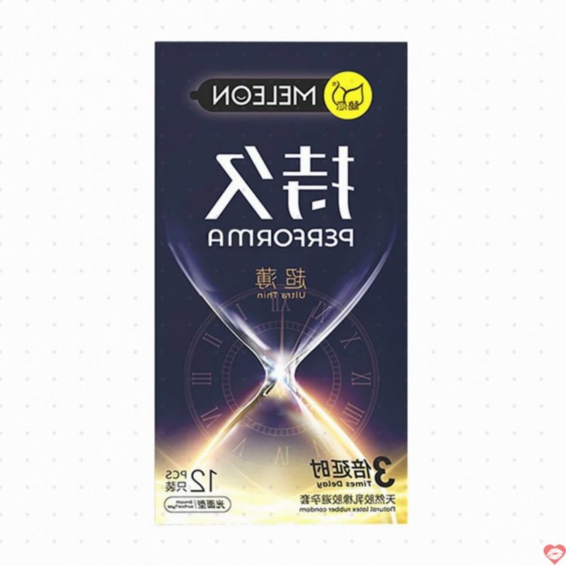 Bao cao su Meleon Performa siêu mỏng kéo dài thời gian tăng khoái cảm hộp 12 