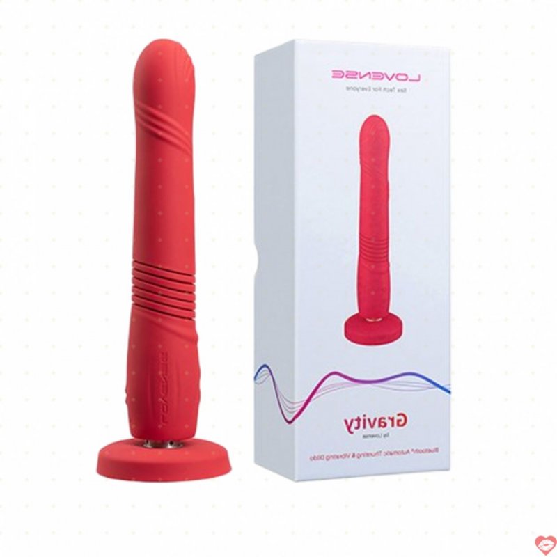 Dương vật giả rung thụt Lovense Gravity điều khiển app chất liệu cao cấp 