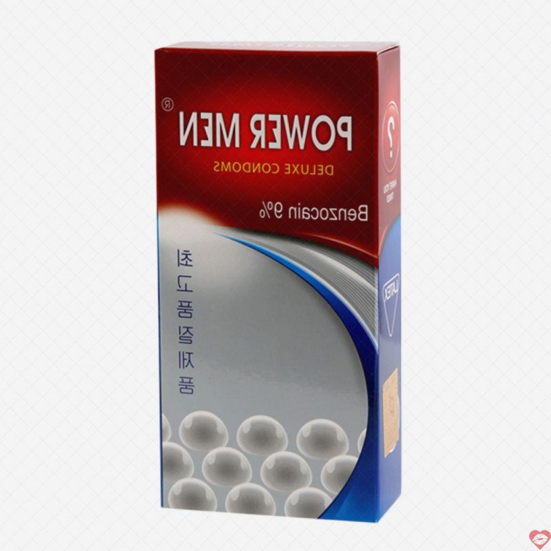 Bao cao su Powermen Longer Plus 12s gân gai kéo dài thời gian 