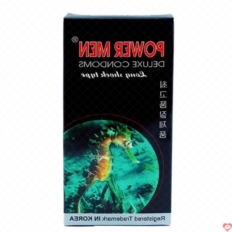 Bao cao su Powermen Cá Ngựa Đen 12s kéo dài thời gian chất lượng 