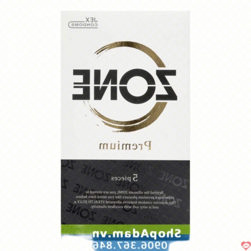 Bcs siêu mỏng 0.01mm gel tàng hình Jex Zone Premium cảm giác thật 