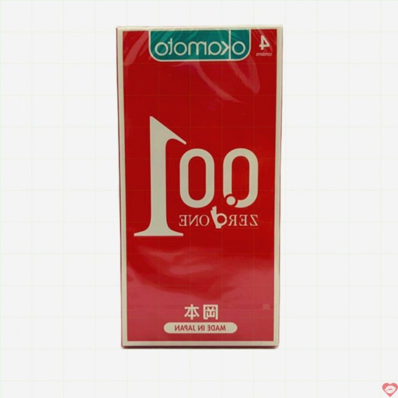 Okamoto 0.01 Nhật Bản siêu mỏng, an toàn, cảm giác thật 