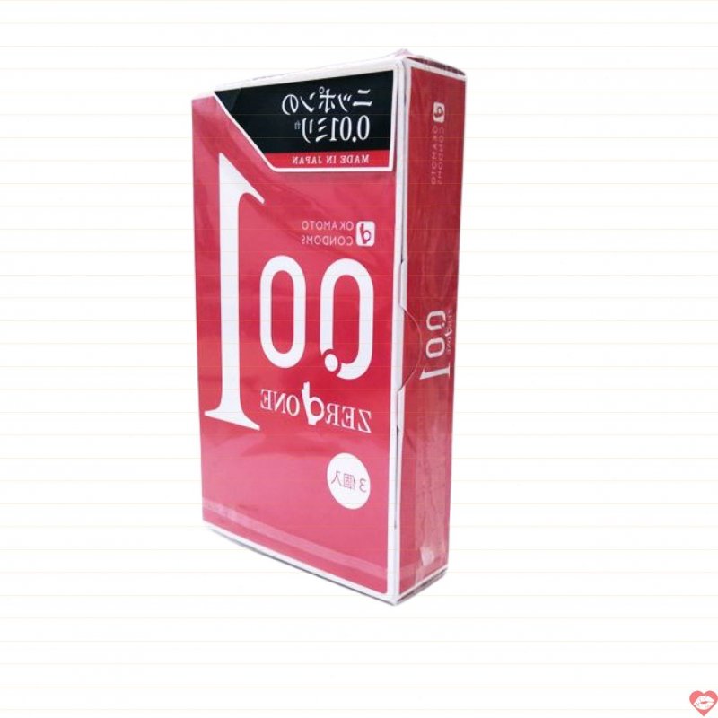 Bao cao su siêu mỏng Okamoto 0.01 cảm giác thật siêu mềm mại an toàn 