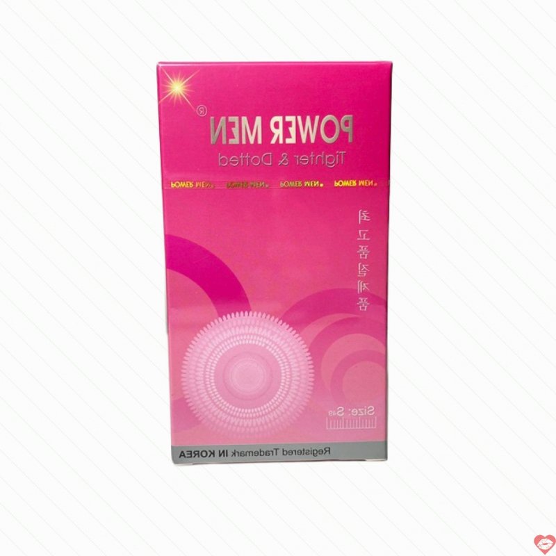 Bao cao su size nhỏ 49mm gai nổi nhẹ Power Men siêu ôm kích thích 