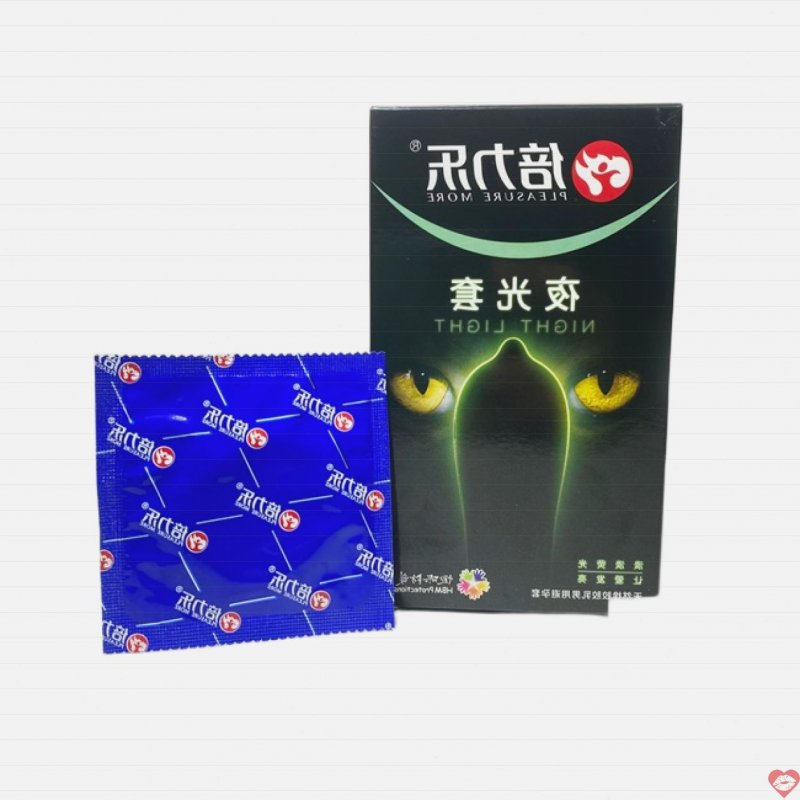 Bao cao su dạ quang HBM Night Light mỏng trơn phát sáng kích thích 