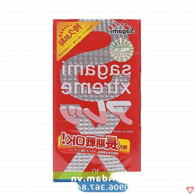 Bao cao su Sagami Xtreme Feel Long gai kích thích kéo dài thời gian quan hệ 