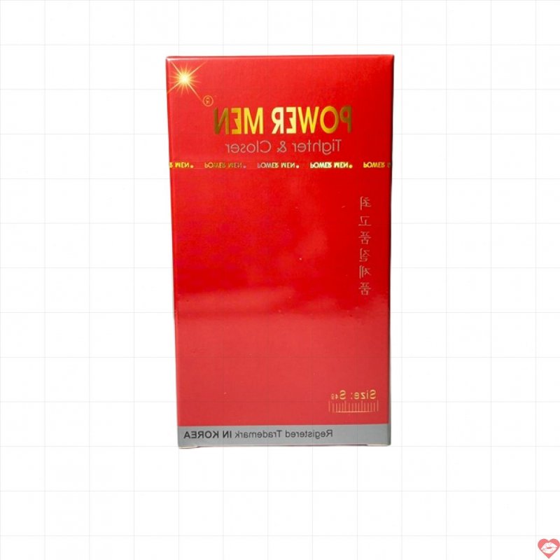 Bao cao su nhỏ 49mm Power Men nhiều gel bôi trơn ôm sát 