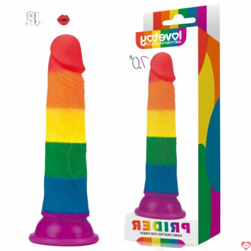 Dương vật giả gắn tường lục sắc Lovetoy Prider 7 kích thích khoái cảm 