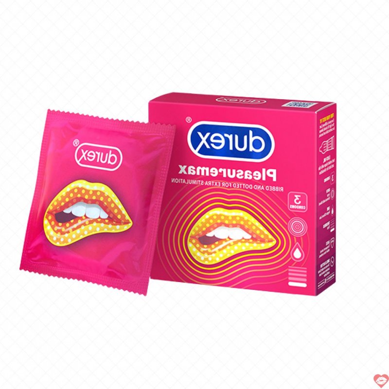 Bao cao su Durex Pleasuremax 3 chiếc tăng khoái cảm 