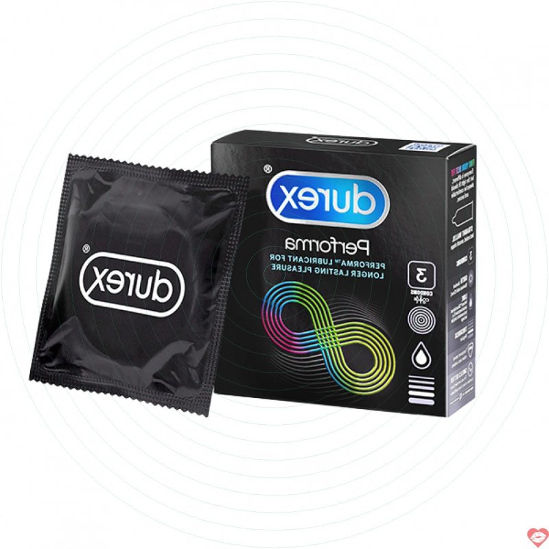 Bao cao su Durex Performa 3s kéo dài quan hệ tăng khoái cảm 