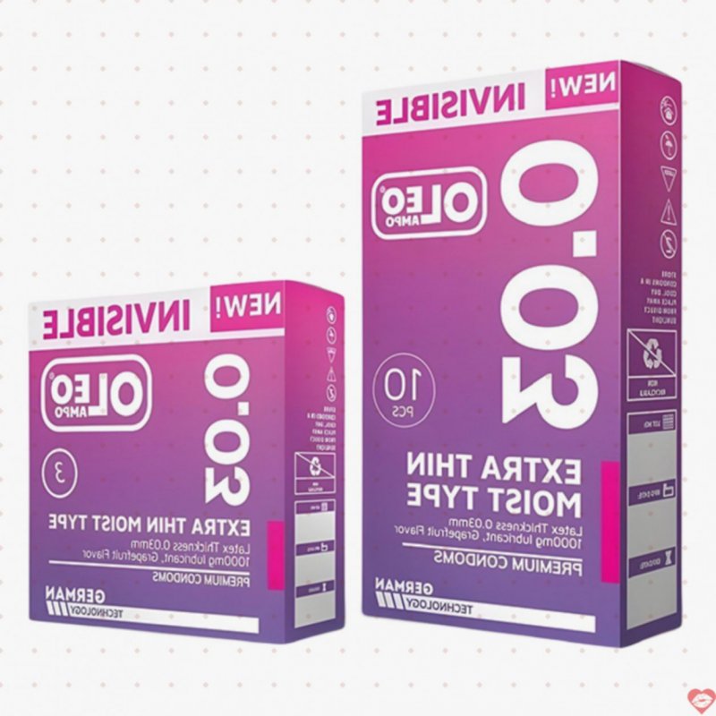 Bao cao su Oleo Lampo siêu mỏng 0.03 an toàn mềm mại ôm sát 