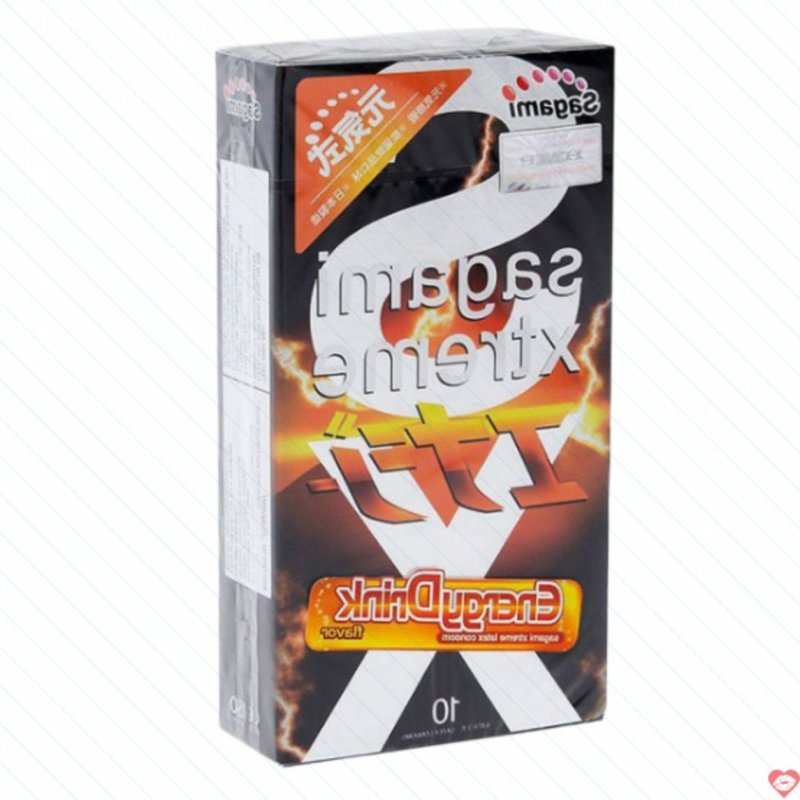 Bao Cao Su Sagami Xtreme Energy Mỏng Siêu Tăng Lực Hương Nước Đầy Kích Thích 