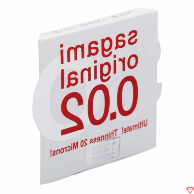 Bao Cao Su Sagami 0.02 Siêu Mỏng An Toàn Không Dị Ứng Nhật Bản 