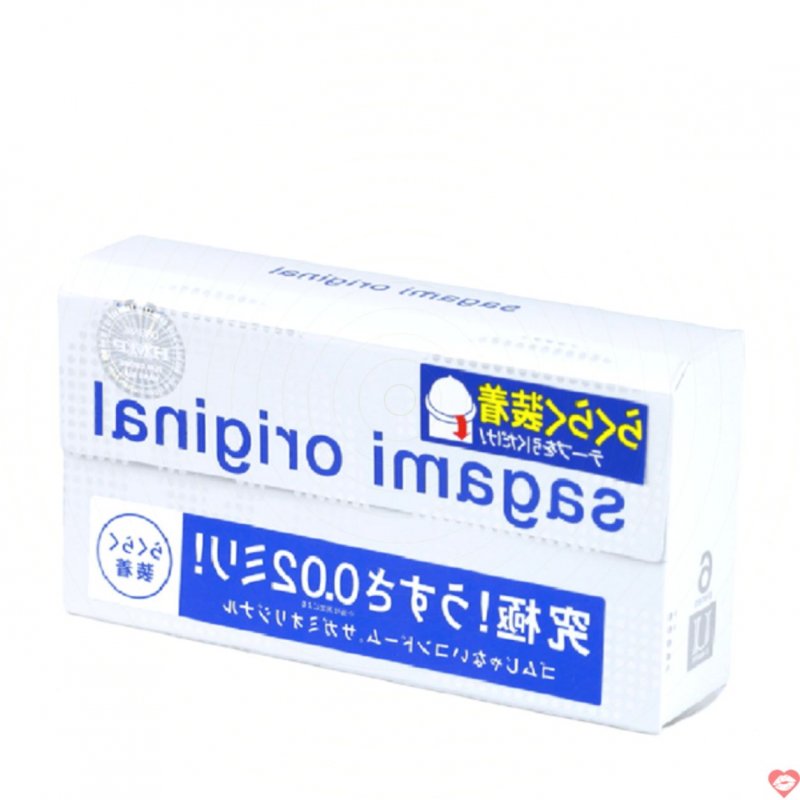 Bao Cao Su Sagami Original 0.02 Siêu Mỏng Tặng Quà Hấp Dẫn 