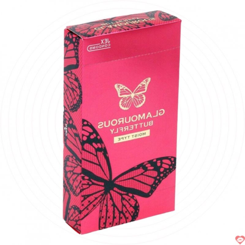 Bao Cao Su Jex Glamourous Butterfly Moist Mỏng 8s