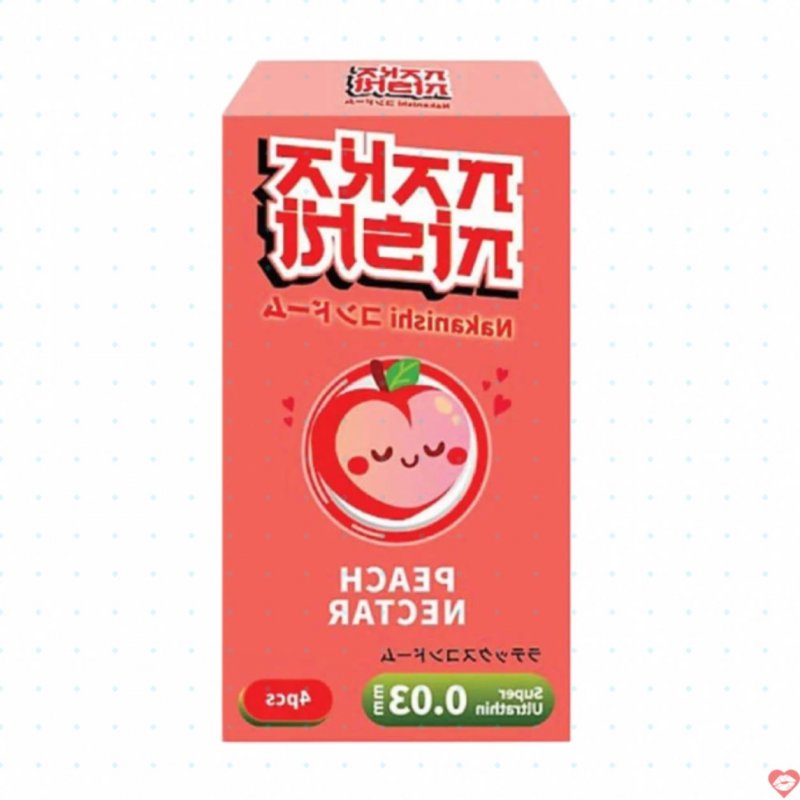 Bao cao su Nakanishi siêu mỏng hương đào thơm ngọt kích thích cực đỉnh 
