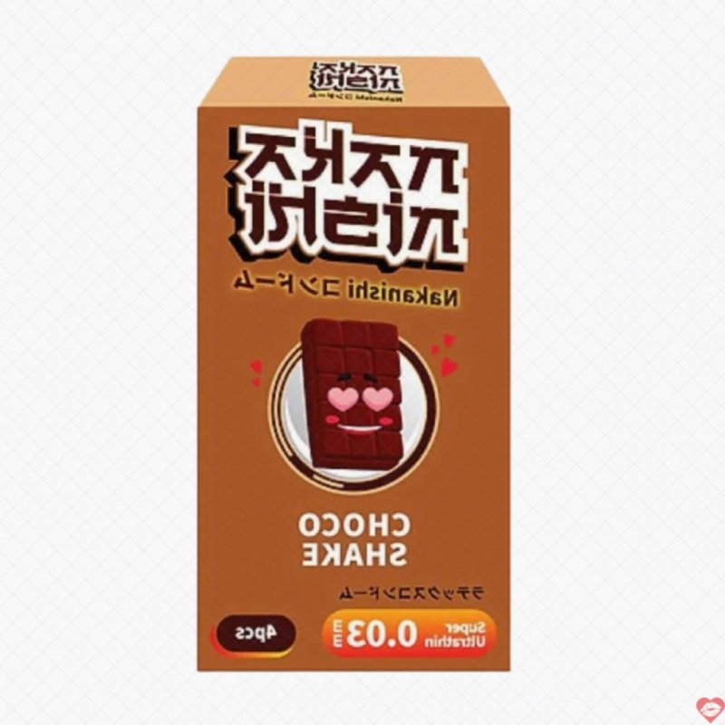 Bao cao su Nakanishi siêu mỏng hương chocolate hộp 4 cái giá tốt 
