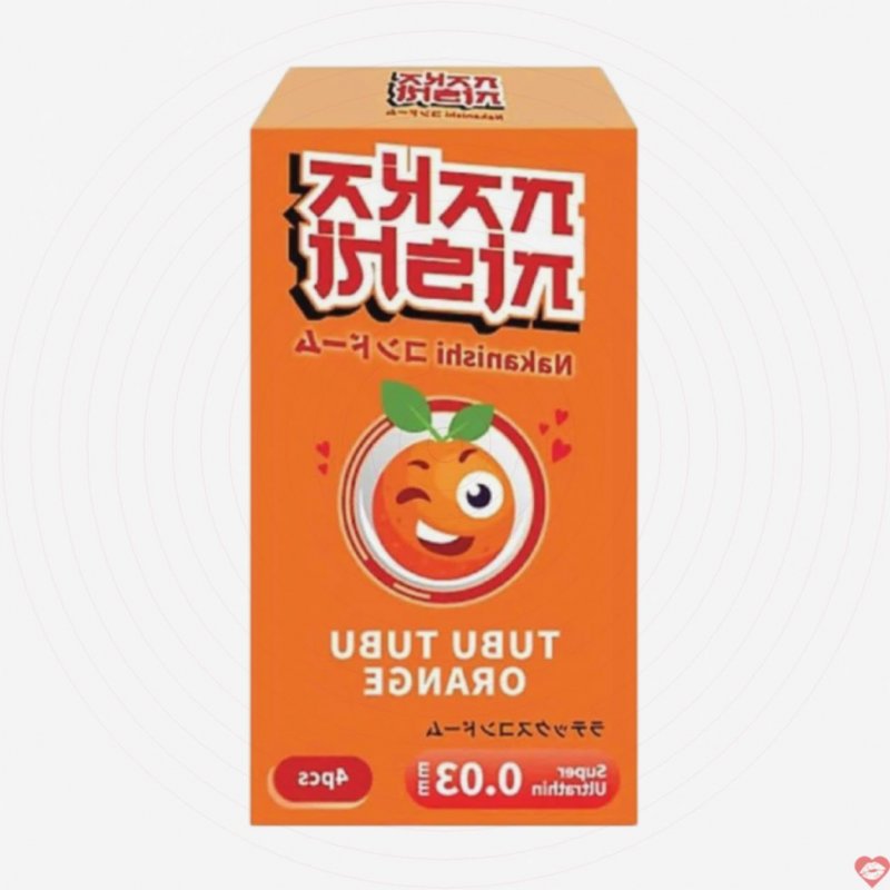 Bao cao su Nakanishi siêu mỏng 0.03mm hương cam ngọt trải nghiệm 