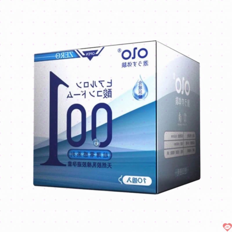 Bao cao su OLO 0.01 Zero Blue siêu mỏng gel nhiều hộp 10 kèm chất lượng 