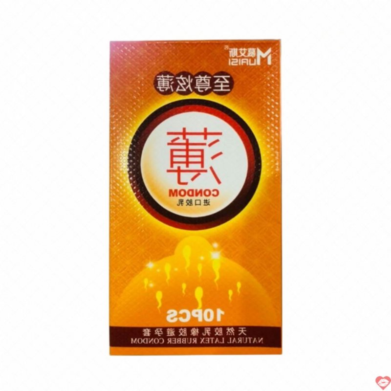 Muaisi Cam siêu mỏng hương dâu tự nhiên tăng khoái cảm hộp 10 