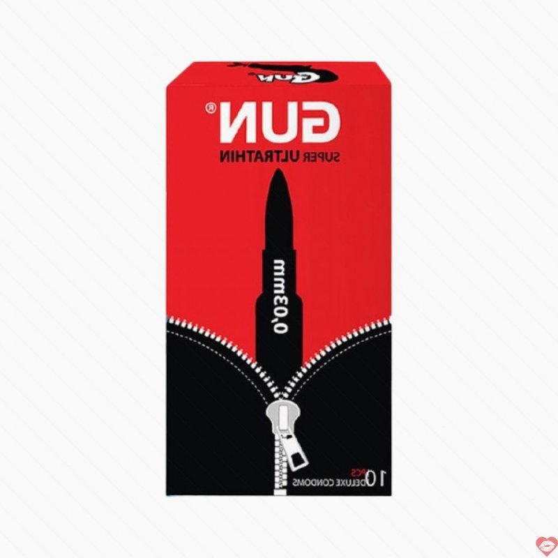 Bao cao su Gun Super Ultra Thin siêu mỏng mượt mà hộp 10 cái 